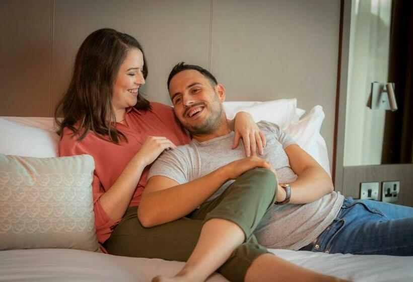 اتاق اجرایی با تخت بزرگ, Clayton Hotel Cardiff Lane