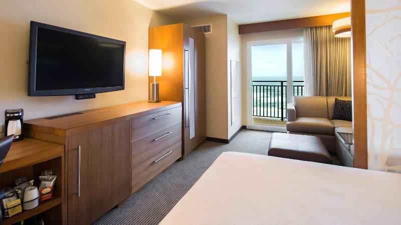 اتاق استاندارد با تخت بزرگ, Hyatt Place Daytona Beach Oceanfront