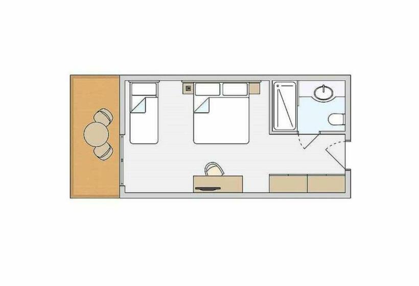 Quarto Superior Individual, Robinson Jandia Playa   Adults Only