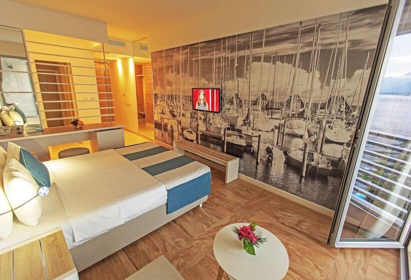 اتاق استاندارد با چشم‌انداز کوهستان, Carine Hotel Delfin
