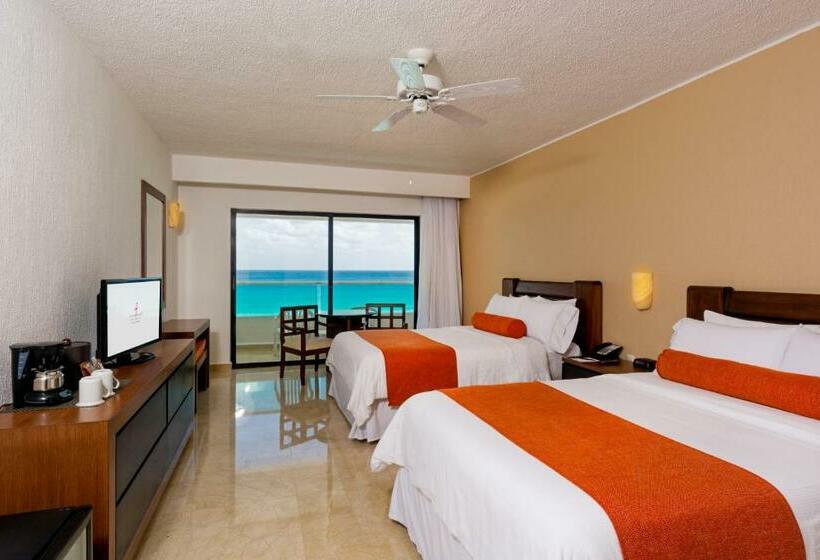 חדר דלוקס נוף לים, Flamingo Cancun - All Inclusive