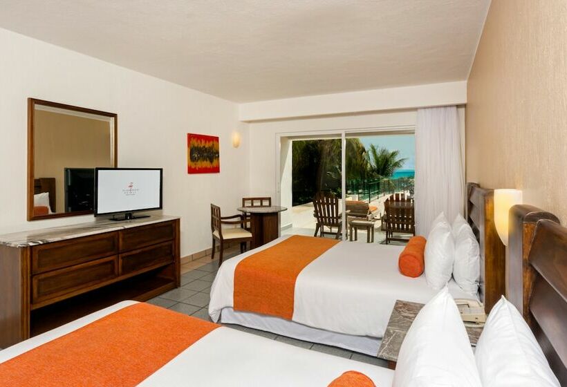 חדר סטנדרט נוף לים, Flamingo Cancun - All Inclusive