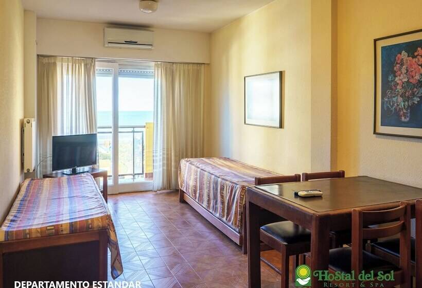带1个卧室的带海景的公寓, Hostal Del Sol