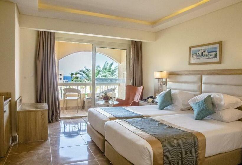 اتاق لوکس با چشم‌انداز دریا, Beach Albatros Aqua Park   Hurghada