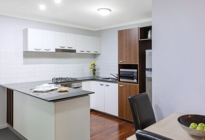 Апартаменты Ejecutiva 2 Спальни, Oaks Brisbane Lexicon Suites