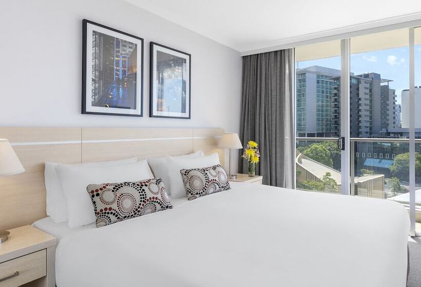 Апартаменты 1 Спальня, Oaks Brisbane Lexicon Suites
