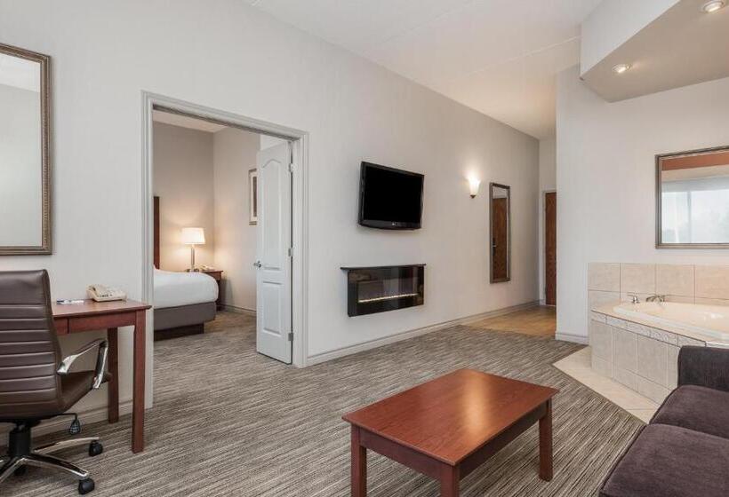 장애인을 위한 킹사이즈 침대 스탠다드 룸, Holiday Inn Express Hotel & Suites 1000 Islands   Gananoque, An Ihg