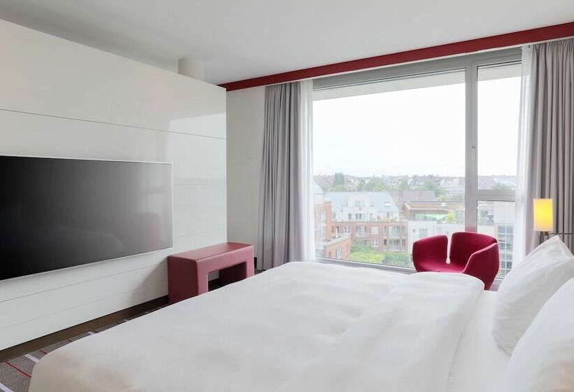 Люкс, Radisson Blu Media Harbour Hotel, Düsseldorf