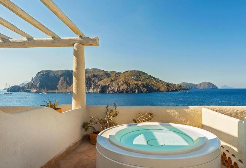 Superior Room with Terrace, Therasia Resort Sea And Spa   The Leading Hotels Of The World