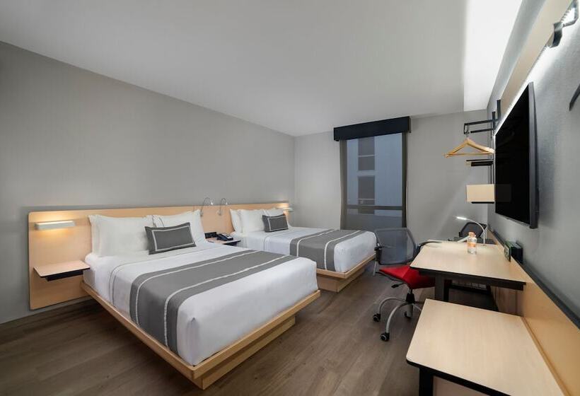 Номер Стандарт 2 Двуспальные Кровати, City Express Plus By Marriott Ciudad De México Insurgentes Sur