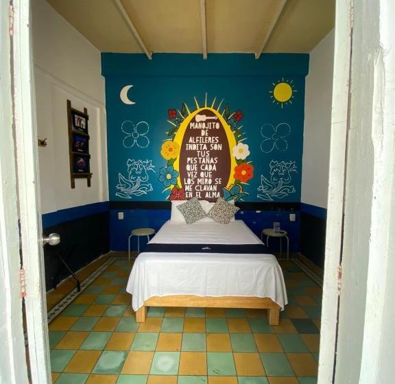اتاق استاندارد با تخت بزرگ, Chuchumbé Hotel & Hostal