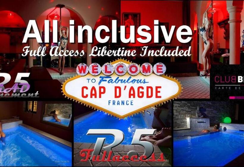 Апартаменты Deluxe 1 Спальня, Studio Village Naturiste Hôtel Restaurant Libertin Cap D Agde