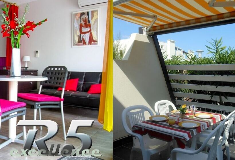 Апартаменты 1 Спальня, Studio Village Naturiste Hôtel Restaurant Libertin Cap D Agde