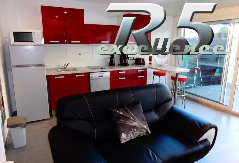 Апартаменты 1 Спальня, Studio Village Naturiste Hôtel Restaurant Libertin Cap D Agde