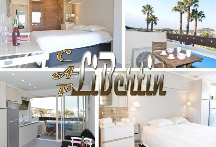 Студия Deluxe, Studio Village Naturiste Hôtel Restaurant Libertin Cap D Agde