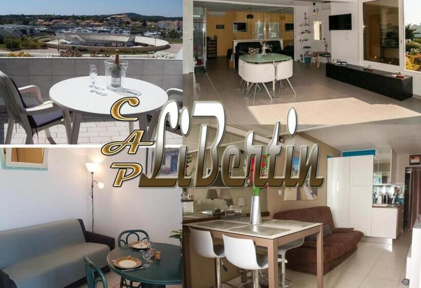 Апартаменты 1 Спальня, Studio Village Naturiste Hôtel Restaurant Libertin Cap D Agde