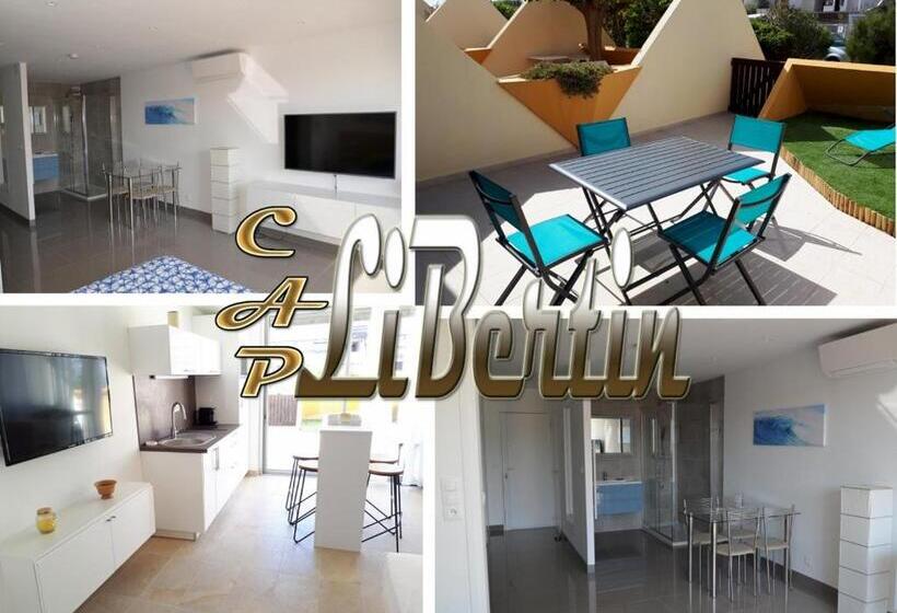 Апартаменты Deluxe 1 Спальня, Studio Village Naturiste Hôtel Restaurant Libertin Cap D Agde