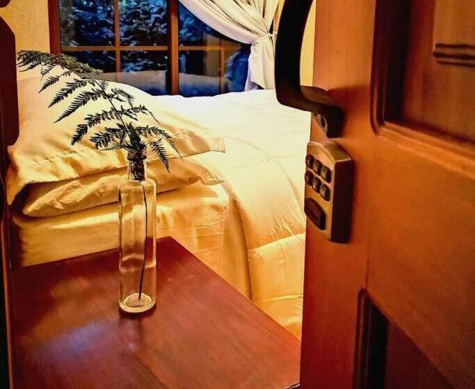 اتاق استاندارد با چشم‌انداز باغ, Vive Utila   Bed & Breakfast