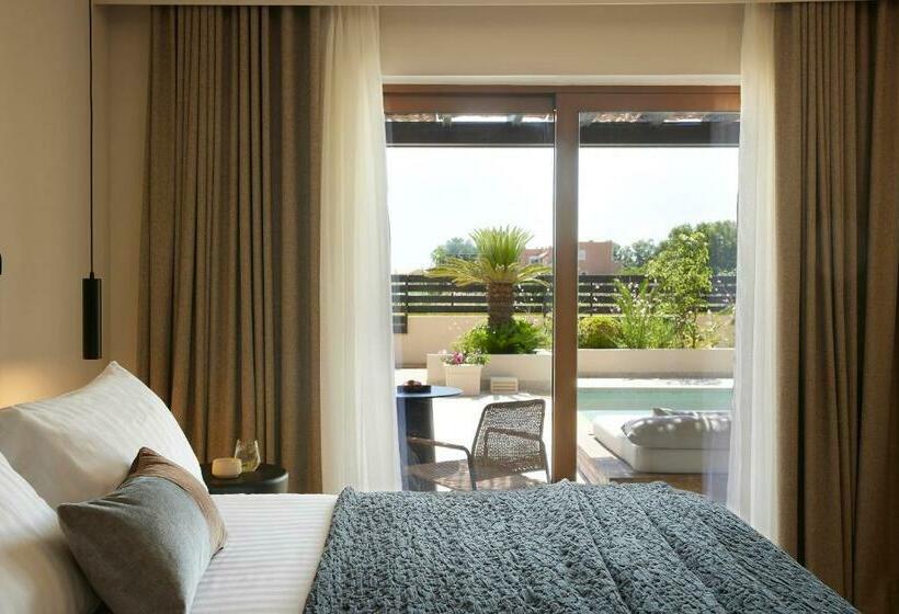 Люкс с Бассейном, Asterion Suites & Spa   Designed For Adults