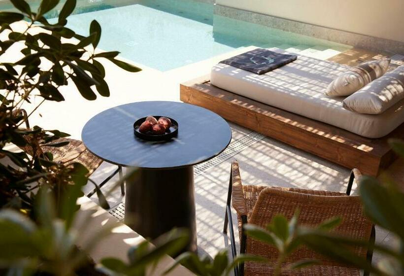 套房配有游泳池, Asterion Suites & Spa   Designed For Adults