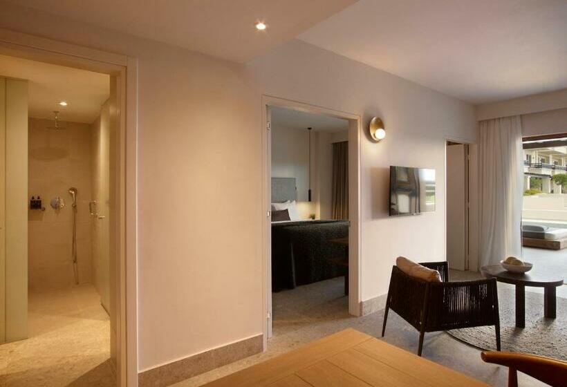 Люкс с Бассейном, Asterion Suites & Spa   Designed For Adults