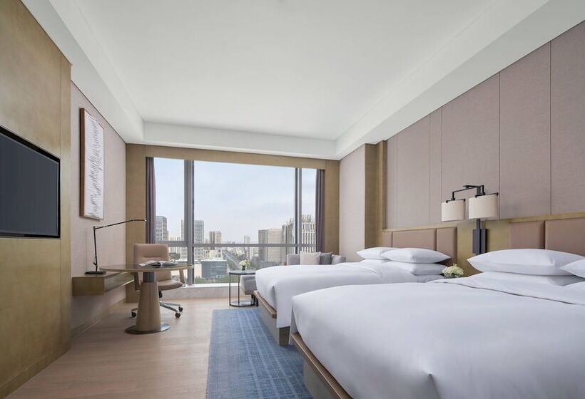 Номер Стандарт 2 Двуспальные Кровати, Baotou Marriott
