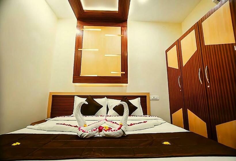 חדר דחוקס עם מיטת קינג, Rk   Temple Stay