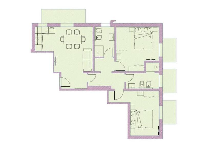 Apartamento 2 Dormitórios, Residence Ondamare