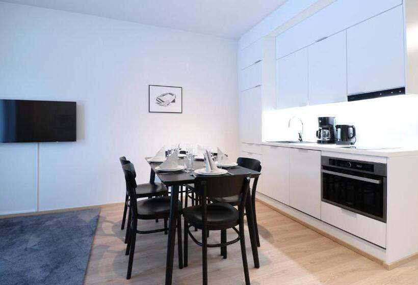 침실 2개 아파트, Forenom Aparthotel Tampere Kaleva