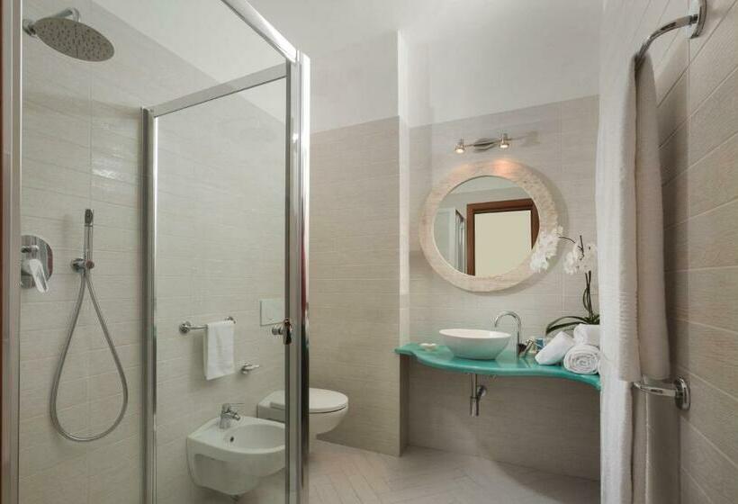 اتاق استاندارد با چشم‌انداز دریا, Gabbiano Azzurro Hotel & Suites