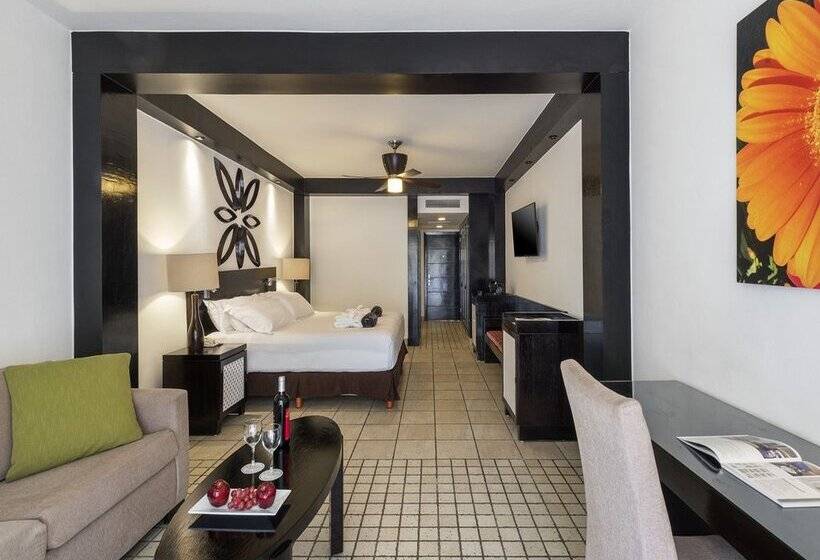 Junior Suite Prestige Vue Jardin, Ocean Coral & Turquesa - All Inclusive