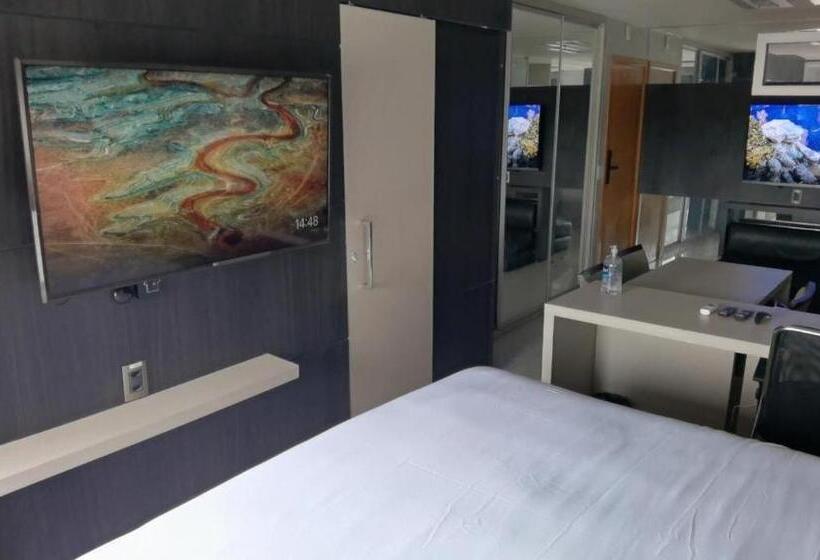 Студио Стандарт Кровать Кинг, Flat Apartamento Altíssimo Nível último Andar