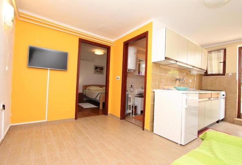 آپارتمان 1 خوابه با تراس, Apartments And Room Silvana