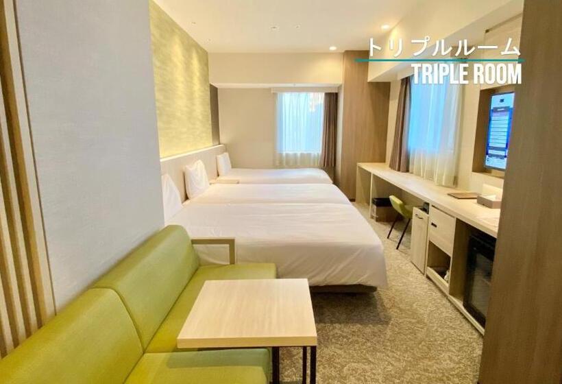 스탠다드 트리플 룸, Henn Na Hotel Sendai Kokubuncho