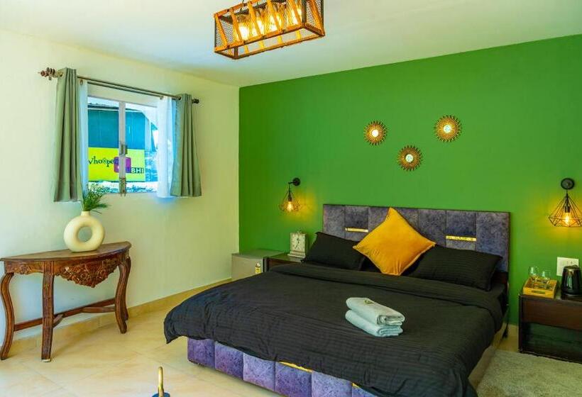 스탠다드 룸 가든 전망, Whoopers Boutique Resort Jibhi