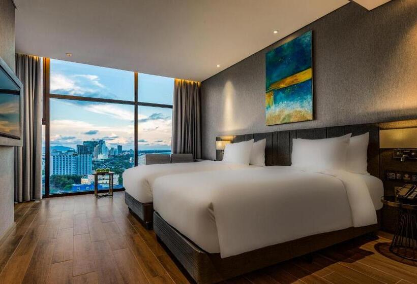 اتاق لوکس با چشم‌انداز دریا, Premier Pearl Hotel Vung Tau