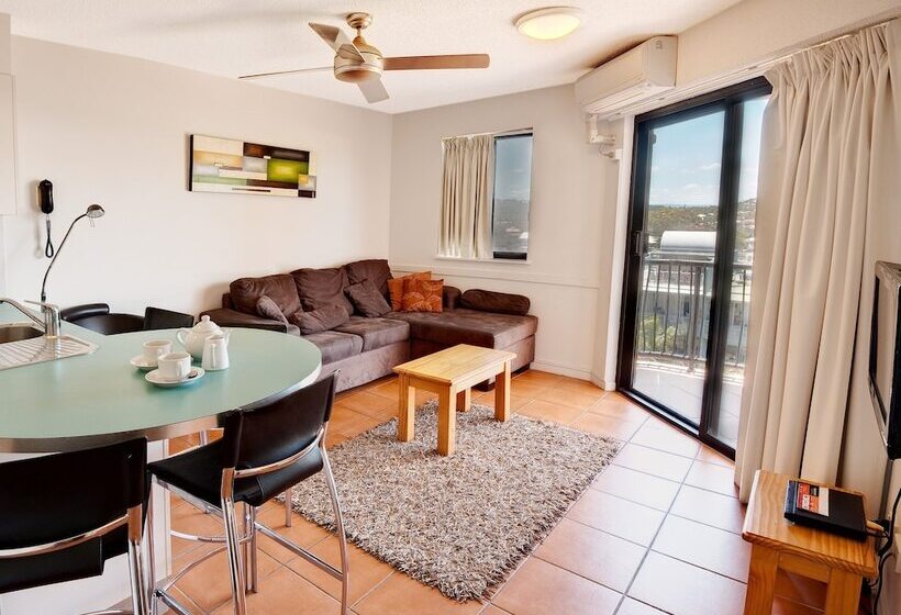 带2个卧室的公寓, Nautilus Resort Mooloolaba