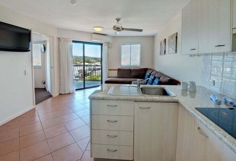 带1个卧室的公寓, Nautilus Resort Mooloolaba