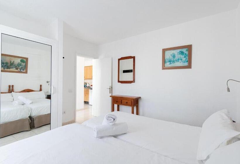 Апартаменты 1 Спальня, Homeforguest Apartamento 13 Con Terraza Y Piscina En Corralejo