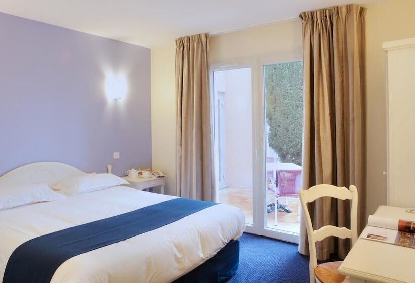 수피리어 룸 가든 전망, Best Western Hôtel Le Sud
