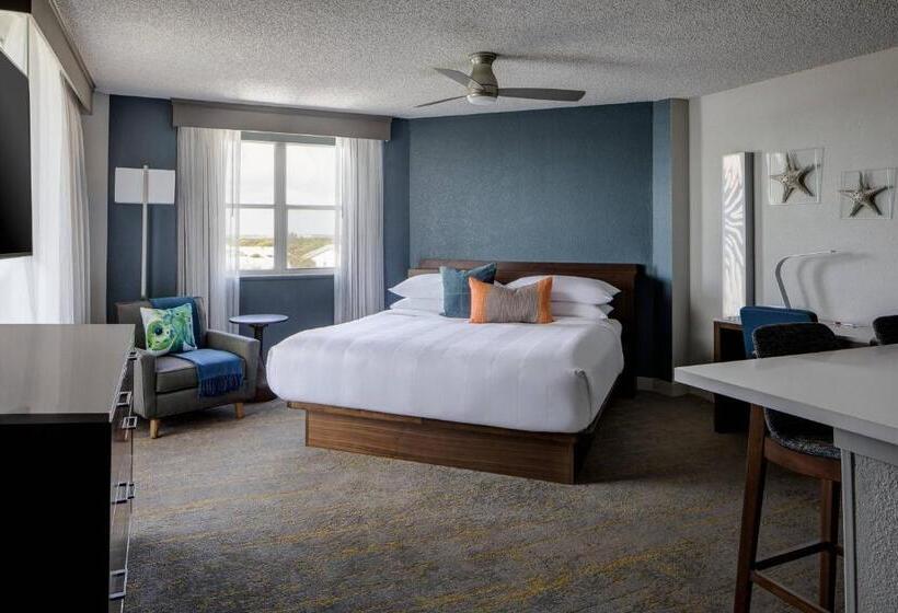 스탠다드 스튜디오 킹침대, Marriott Hutchinson Island Beach Resort, Golf & Marina