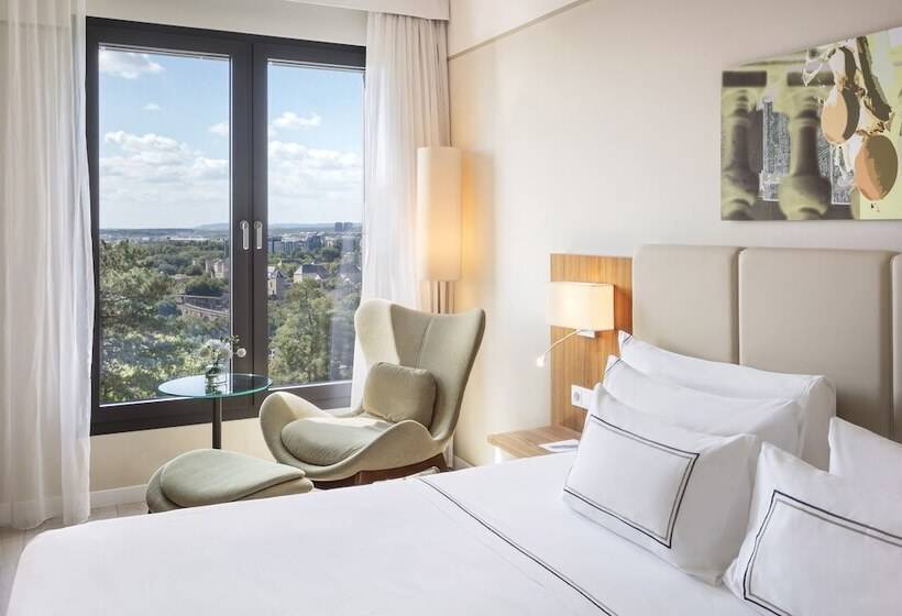 اتاق استاندارد با چشم‌انداز شهر, Melia Luxembourg