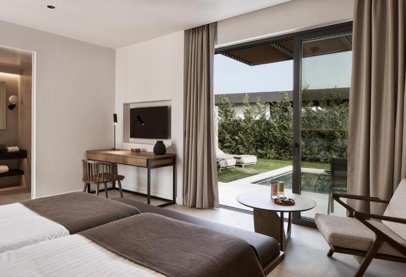 Полулюкс с Бассейном, The Olivar Suites
