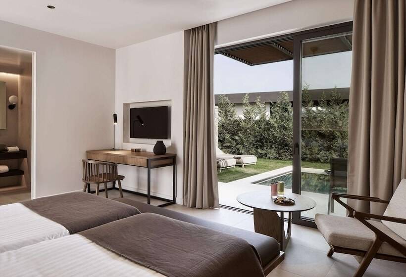 Полулюкс с Бассейном, The Olivar Suites