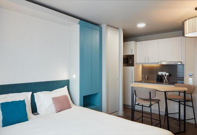 استودیوی استاندارد با تخت دوبل, Aparthotel Adagio Paris Suresnes Longchamp