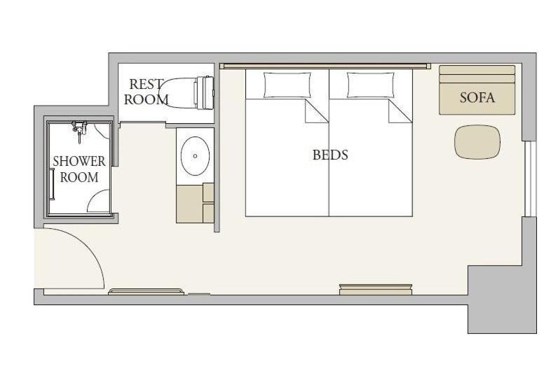 اتاق لوکس, Nest Hotel Naha Kumoji