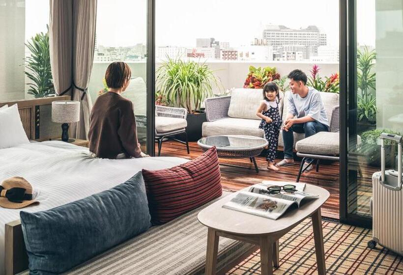 اتاق اجرایی با تخت بزرگ, Nest Hotel Naha Kumoji
