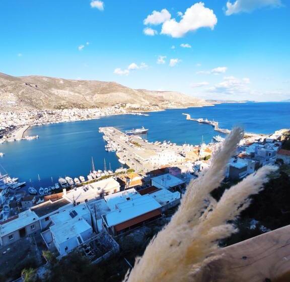 带1个卧室的带海景的公寓, Spongia Apartments Kalymnos