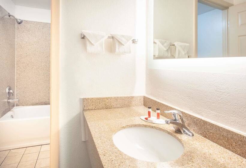 스탠다드 룸 더블 침대 2개, Americas Best Value Inn Orlando, Fl