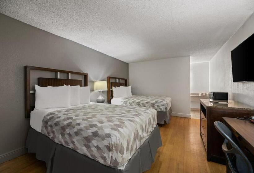 스탠다드 룸 더블 침대 2개, Americas Best Value Inn Orlando, Fl
